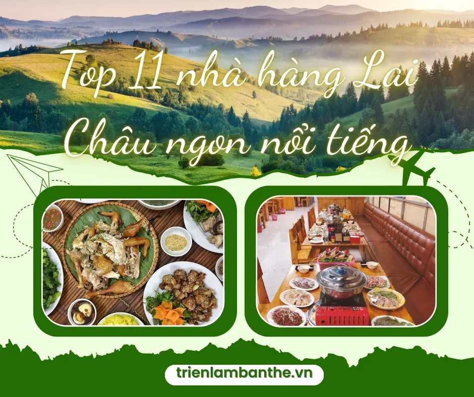 Top 11 nhà hàng Lai Châu ngon nổi tiếng