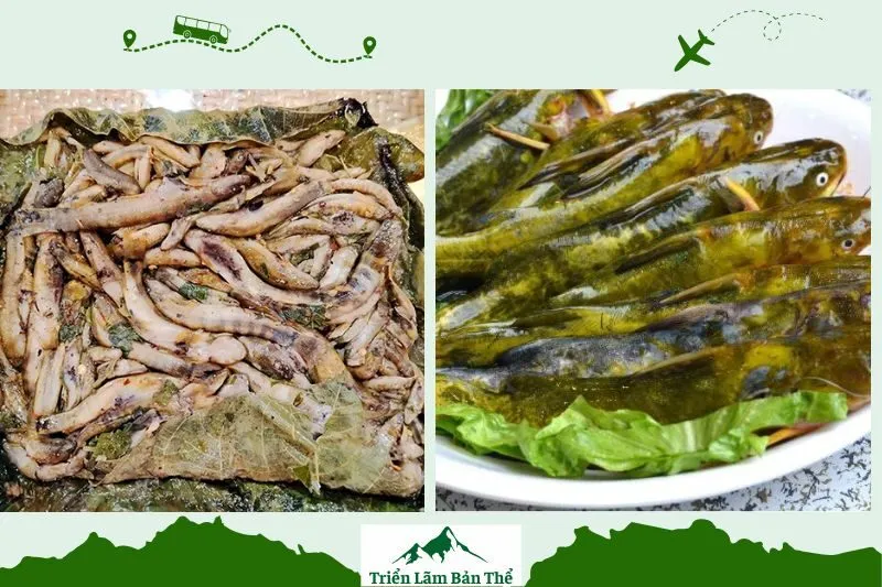 Cá bống vùi tro Lai Châu nổi tiếng