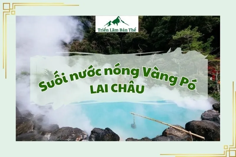 Suối nước nóng Vàng Pó