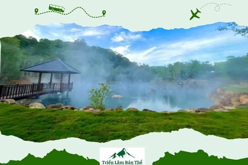 Trải nghiệm độc đáo ở Suối nước nóng Vàng Pó